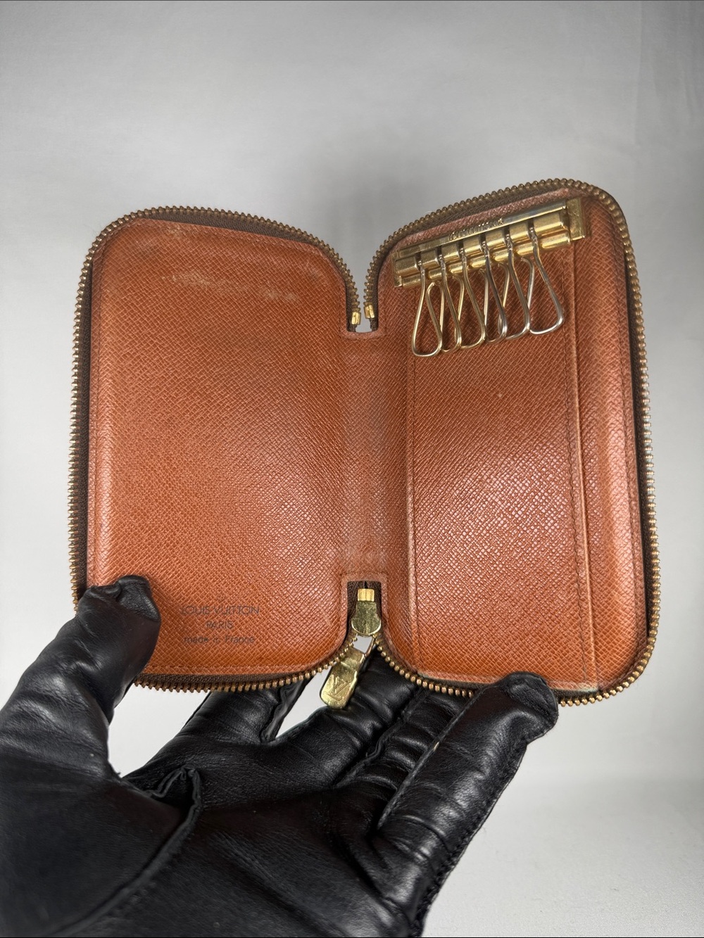 Authentic Vintage Louis Vuitton Monogram Key & Card Holder